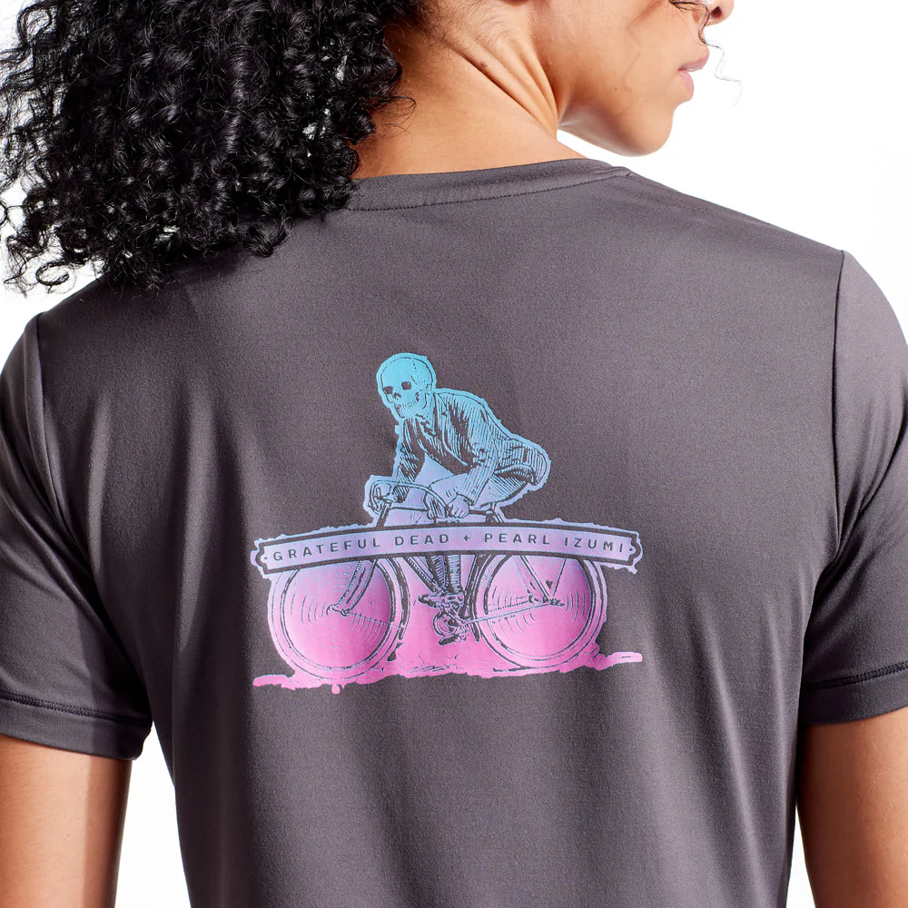 Grateful Dead x PEARL iZUMi Women's Ten Spot Midland Graphic Tee - Image 3