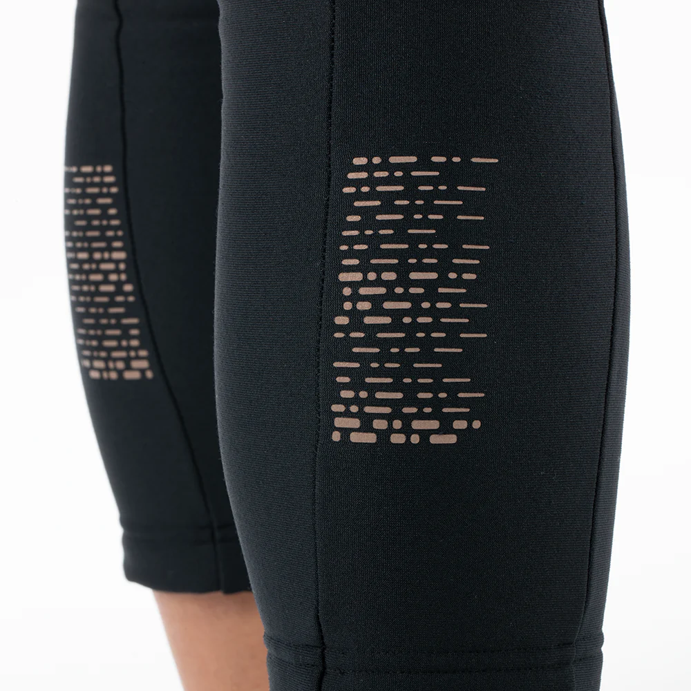 Women's Sugar Thermal Cycling Crop Leggings - Image 4